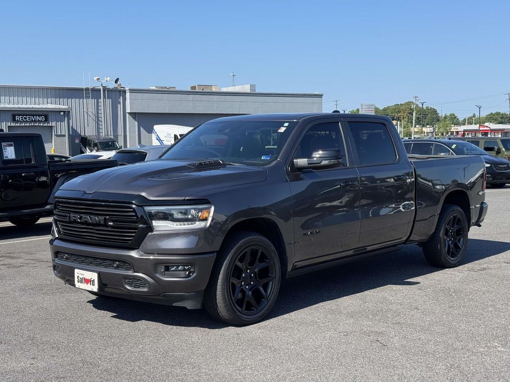 Crystal Metallic 2023 RAM 1500 Pickup Truck Four-Wheel Drive 8-Speed Automatic