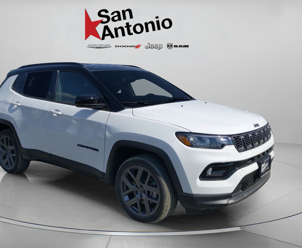 Bright White Clearcoat 2026 Jeep Compass SUV / Crossover Four-Wheel Drive 8-Speed Automatic