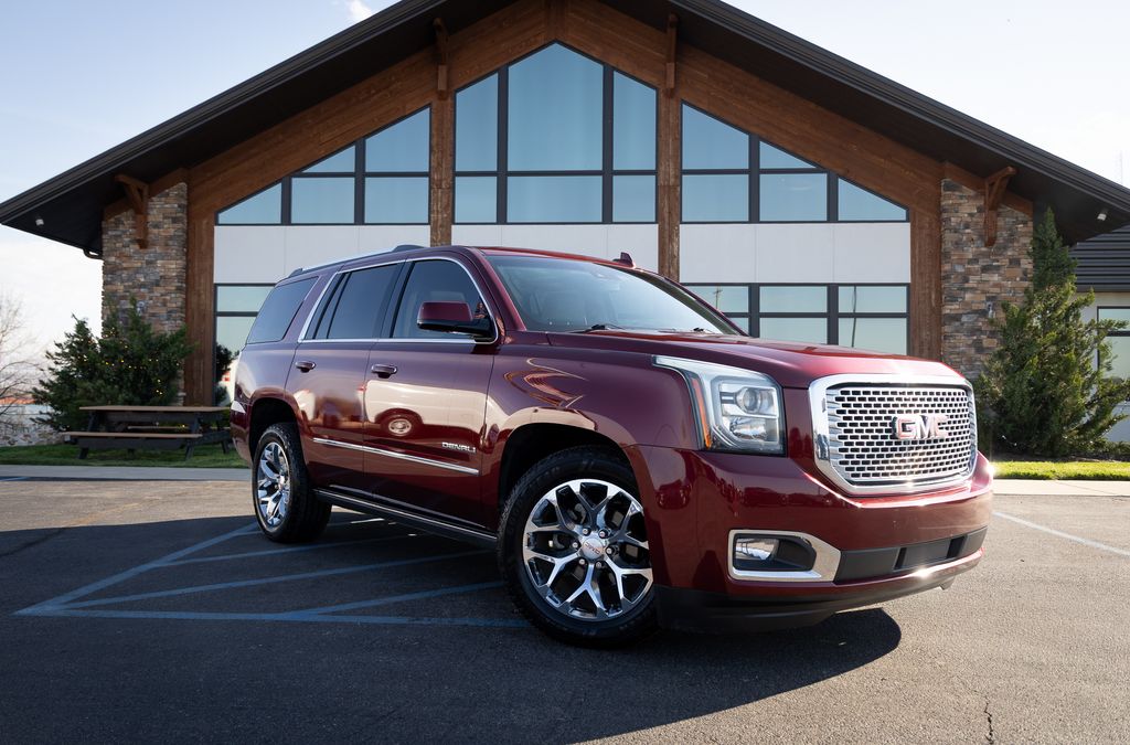 Crimson Red Tintcoat 2016 GMC Yukon Denali 4WD SUV / Crossover Four-Wheel Drive 8-Speed Automatic