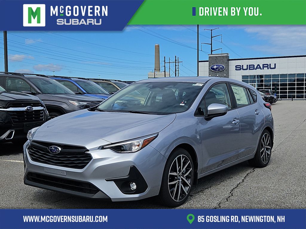 Ice Silver Metallic 2026 Subaru Impreza Wagon All-Wheel Drive Continuously Variable Transmission