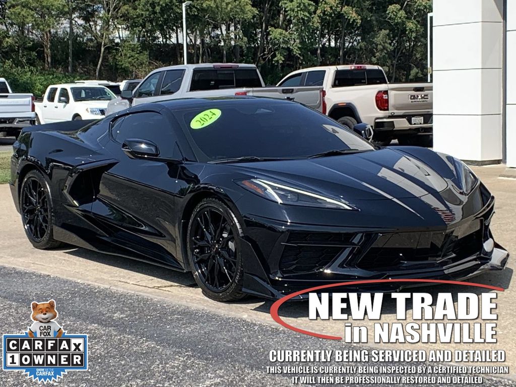 2024 Chevrolet Corvette Negro Coupé Tracción trasera 8 velocidades Doble cloch