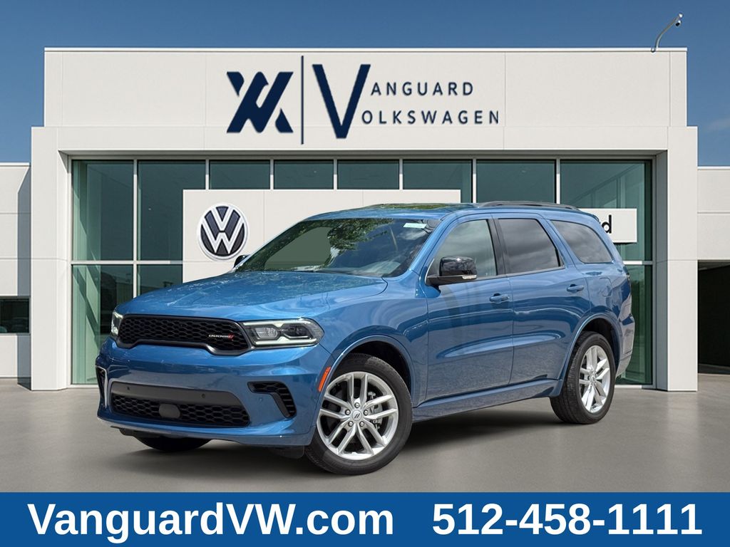 Blue (Frostbite Pearlcoat) 2025 Dodge Durango GT Plus AWD SUV / Crossover All-Wheel Drive 8-Speed Automatic