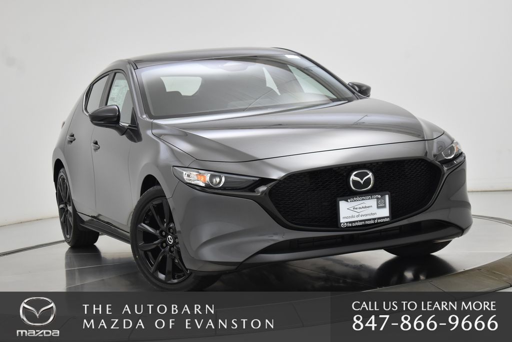 Machine Gray 2025 Mazda MAZDA3 2.5 S Select Sport Hatchback FWD Hatchback Front-Wheel Drive 6-Speed Automatic