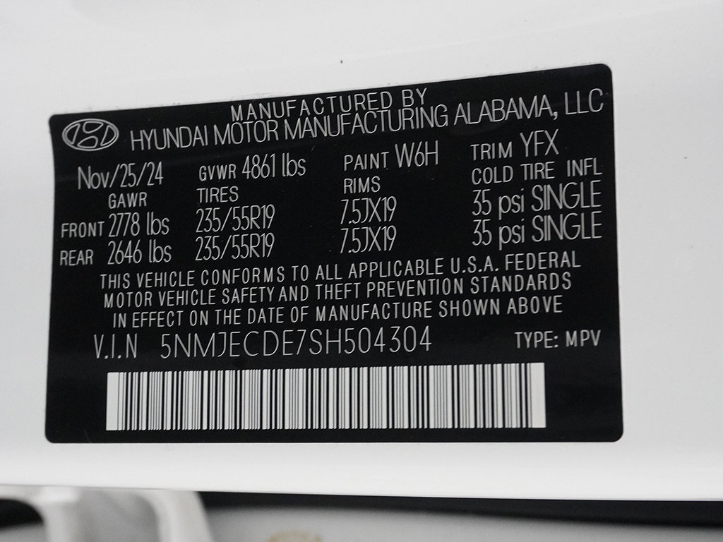 Used 2025 White Hyundai Limited image 65