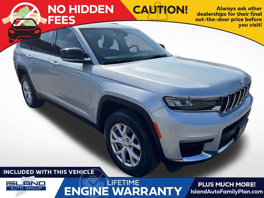 Silver Zynith 2021 Jeep Grand Cherokee L Limited 4WD SUV / Crossover Four-Wheel Drive 8-Speed Automatic