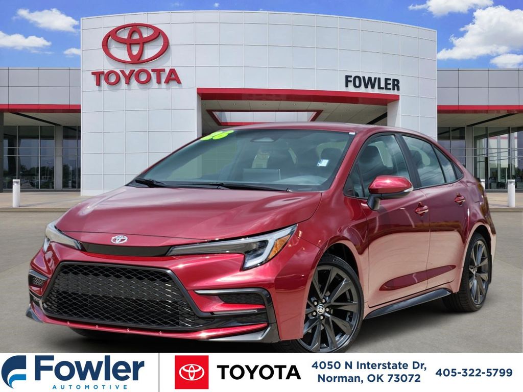 Pearl 2026 Toyota Corolla Sedan Front-Wheel Drive Continuously Variable Transmission