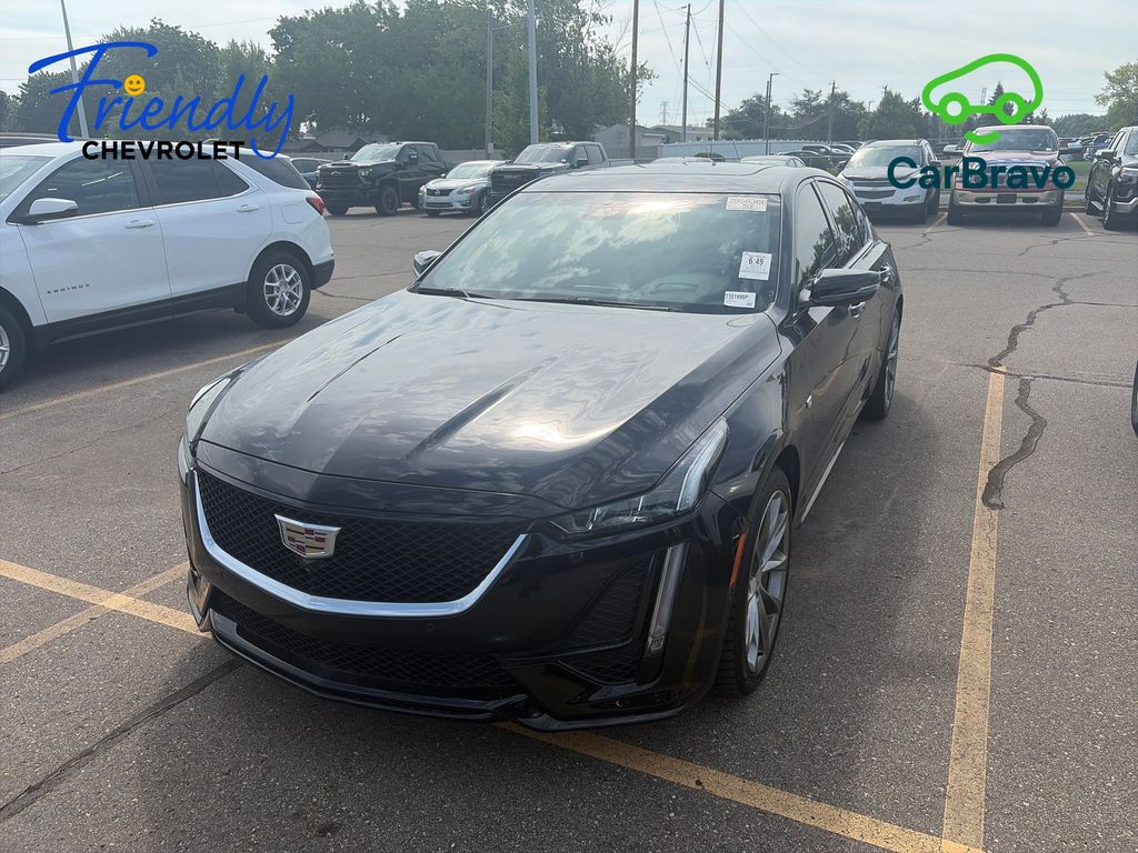 Black 2024 Cadillac CT5 Sedan All-Wheel Drive Automatic