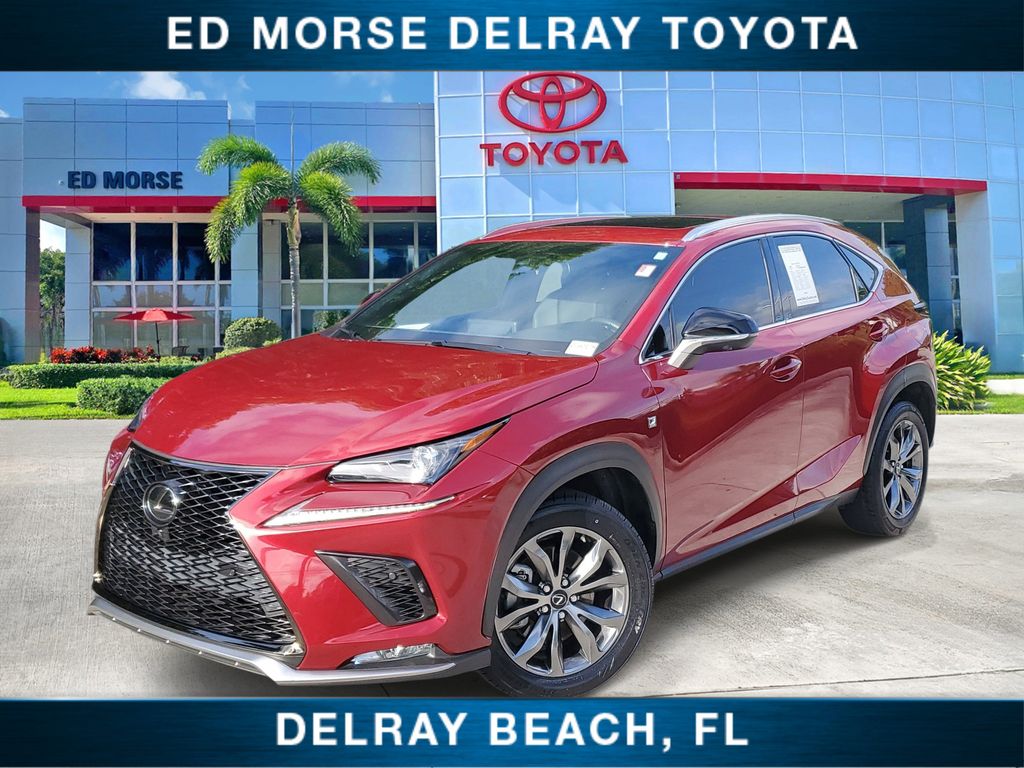 Matador Red Mica 2020 Lexus NX 300 F Sport FWD SUV / Crossover Front-Wheel Drive 6-Speed Automatic