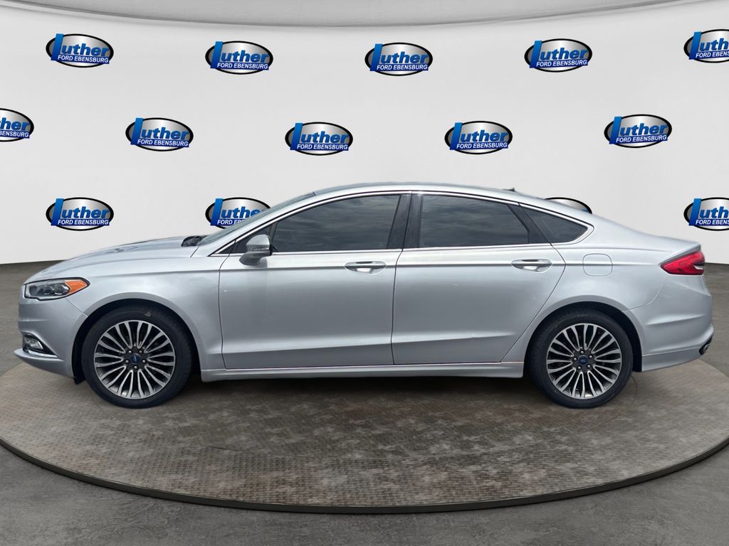 2017 Ford Fusion SE Silver at Phil Fitts Ford