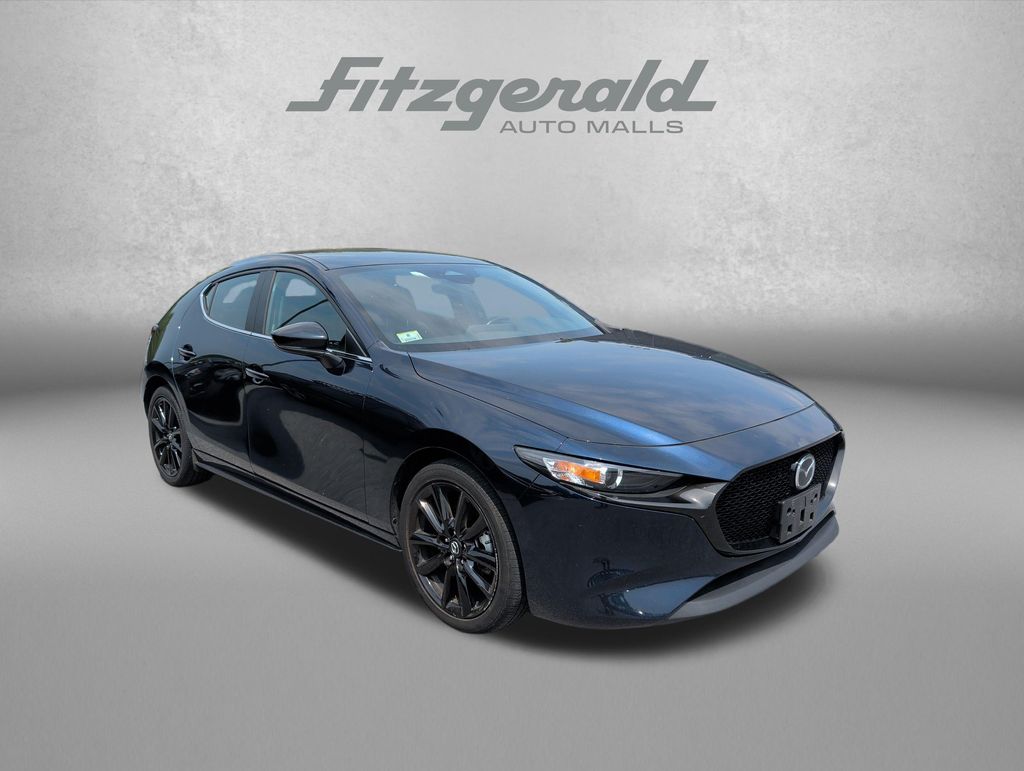 Deep Crystal Blue Mica 2025 Mazda MAZDA3 Hatchback Front-Wheel Drive 6-Speed Automatic