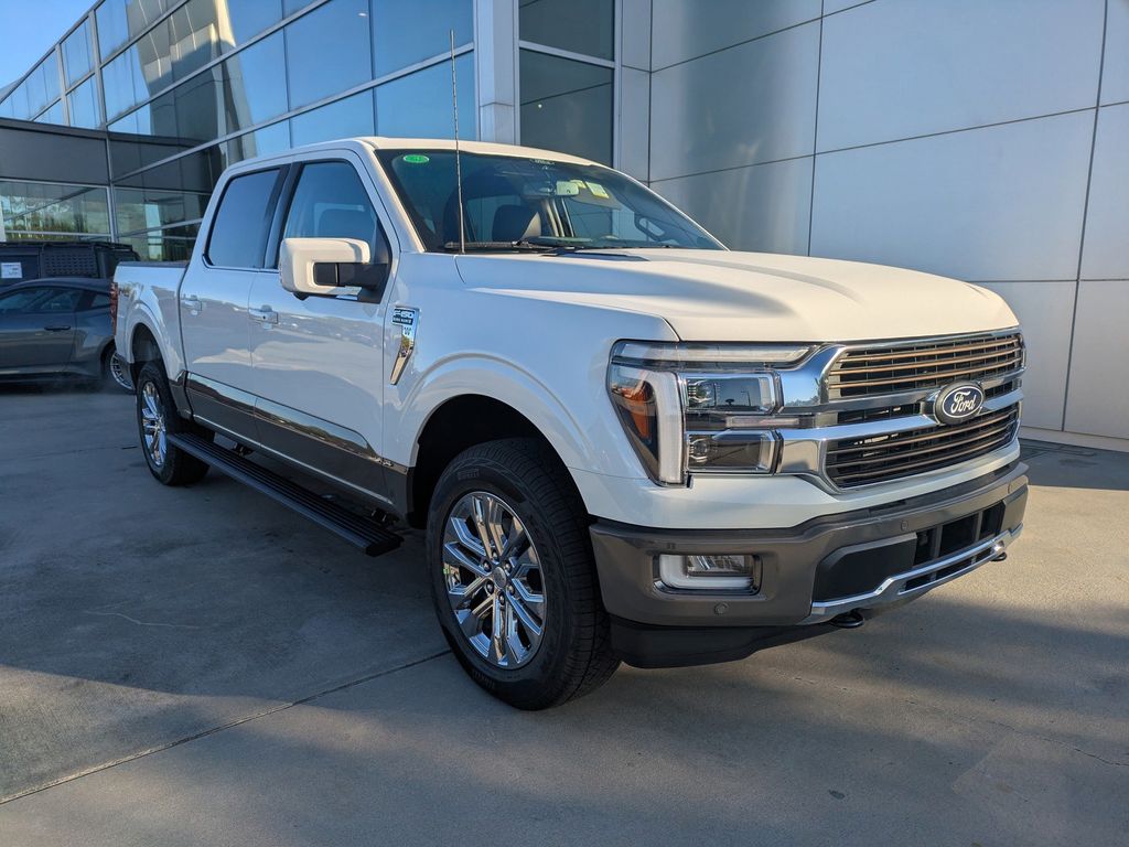 Star White Metallic TC 2026 Ford F-150 King Ranch SuperCrew 4WD Pickup Truck Four-Wheel Drive Automatic