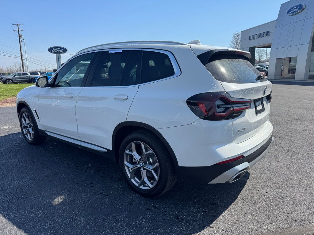 2023 BMW X3 xDrive30i White at Klick Lewis Buick Chevrolet