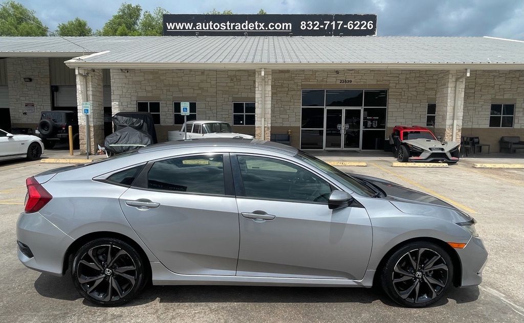 2019 Honda Civic LX Silver at AutoSavvy Houston Northwest