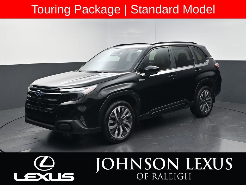 Crystal Black Silica 2025 Subaru Forester Hybrid SUV / Crossover All-Wheel Drive Continuously Variable Transmission