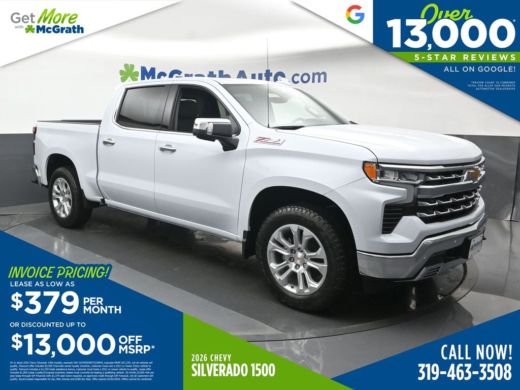 2026 Chevrolet Silverado 1500 LTZ Crew Cab 4WD