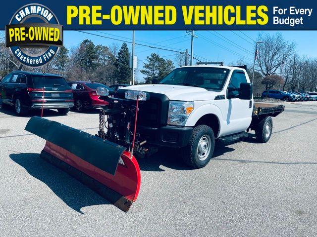 Oxford White 2011 Ford F-250 Super Duty XL 4WD Pickup Truck Four-Wheel Drive 6-Speed Automatic