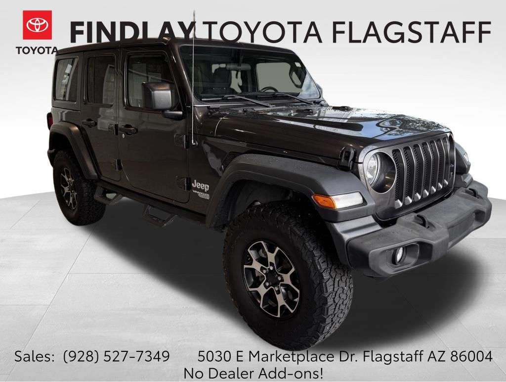 Gray (Granite Crystal Metallic Clearcoat) 2018 Jeep Wrangler SUV / Crossover Four-Wheel Drive 8-Speed Automatic