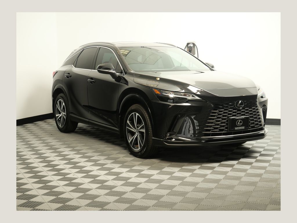 Black (Caviar) 2025 Lexus RX SUV / Crossover All-Wheel Drive 8-Speed Automatic