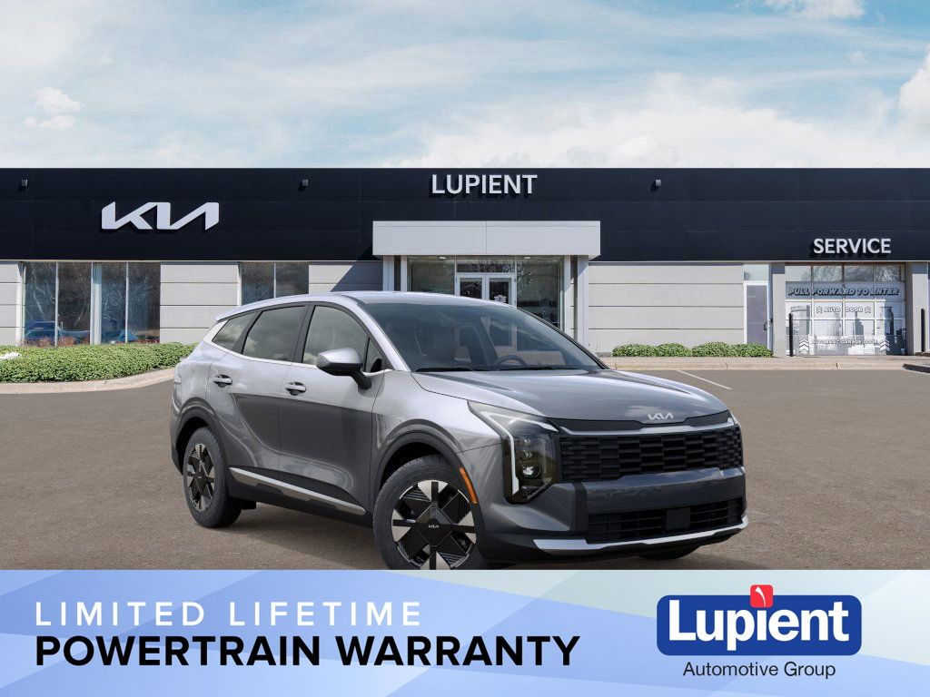 Steel Gray 2026 Kia Sportage Hybrid LX FWD SUV / Crossover Front-Wheel Drive 6-Speed Automatic