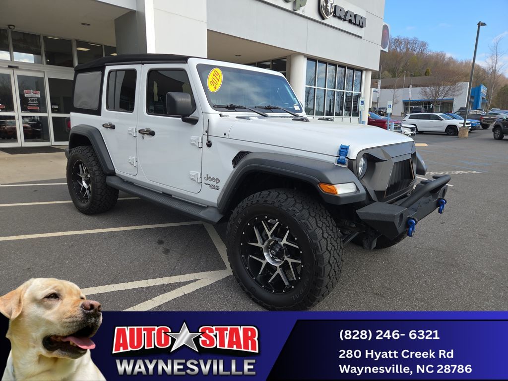 used 2019 Jeep Wrangler car, priced at $21,846