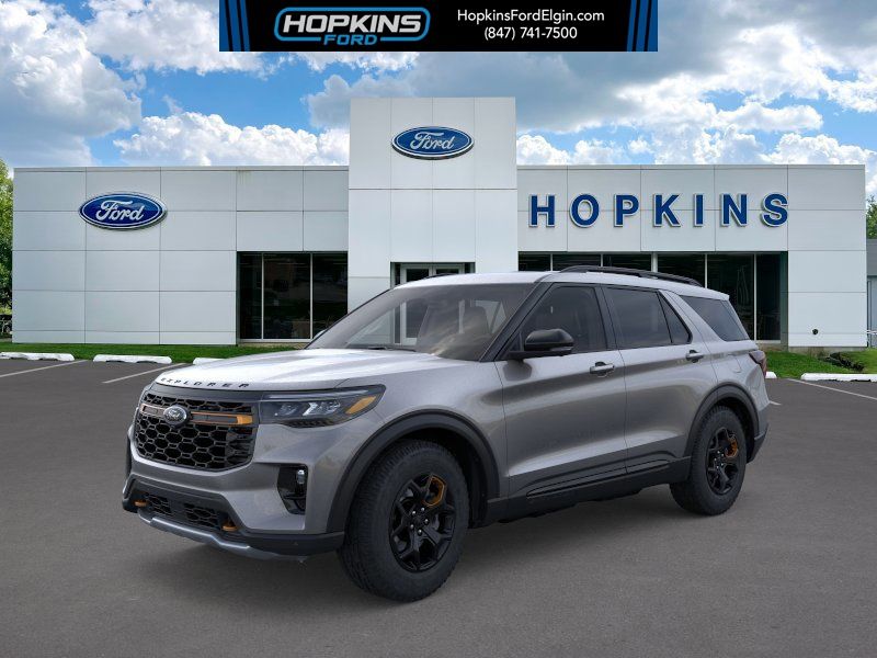 Carbonized Gray Metallic 2026 Ford Explorer Tremor AWD SUV / Crossover All-Wheel Drive Automatic