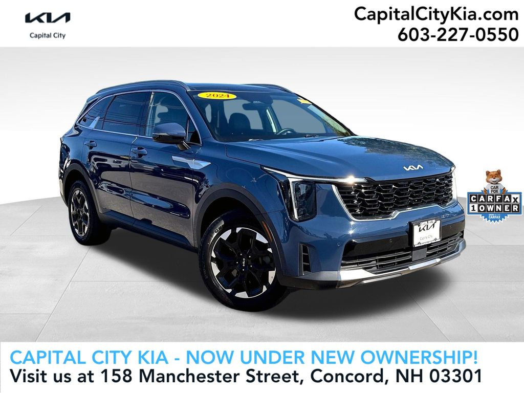 Midnight Lake Blue 2024 Kia Sorento SUV / Crossover All-Wheel Drive 8-Speed Automatic