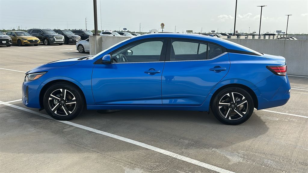 2025 Nissan Sentra SV Blue at Big Star Chrysler Jeep Dodge Ram 