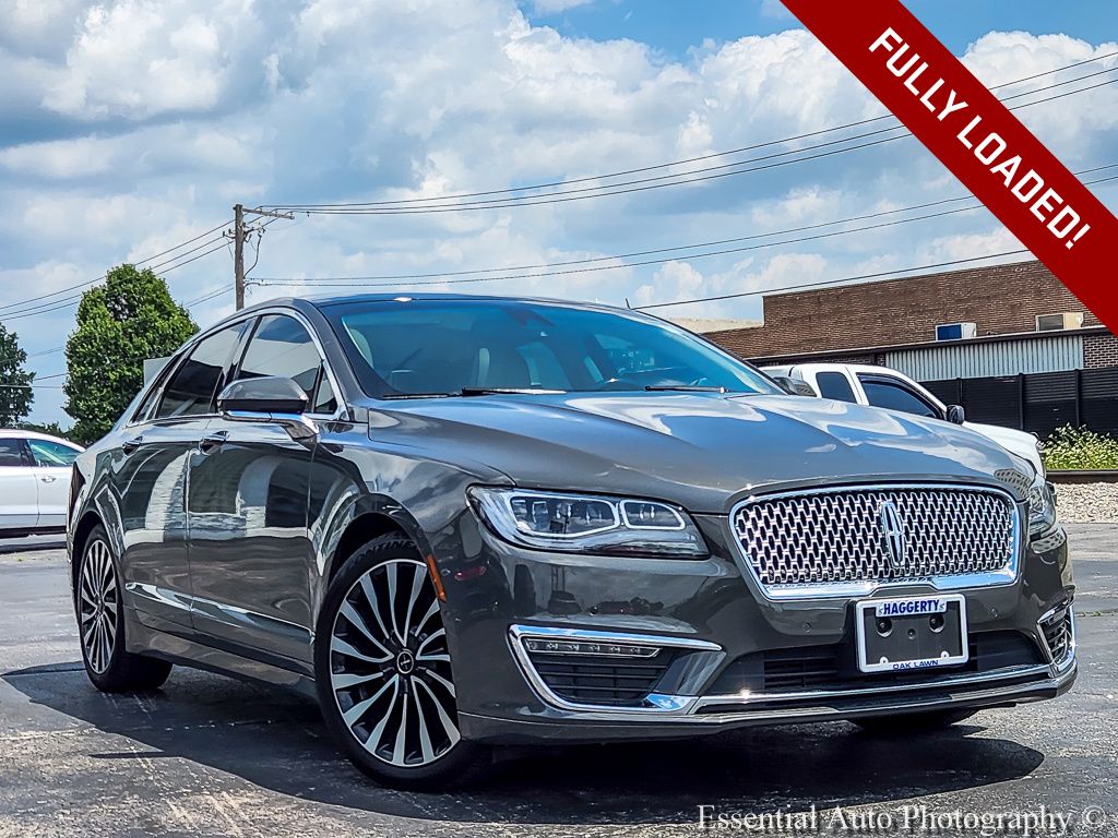 Dark Gray 2018 Lincoln MKZ Sedan Front-Wheel Drive 6-Speed Automatic