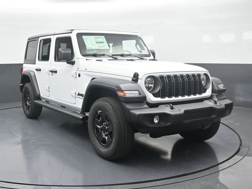 New 2026 Bright White Clearcoat Jeep Sport image 9