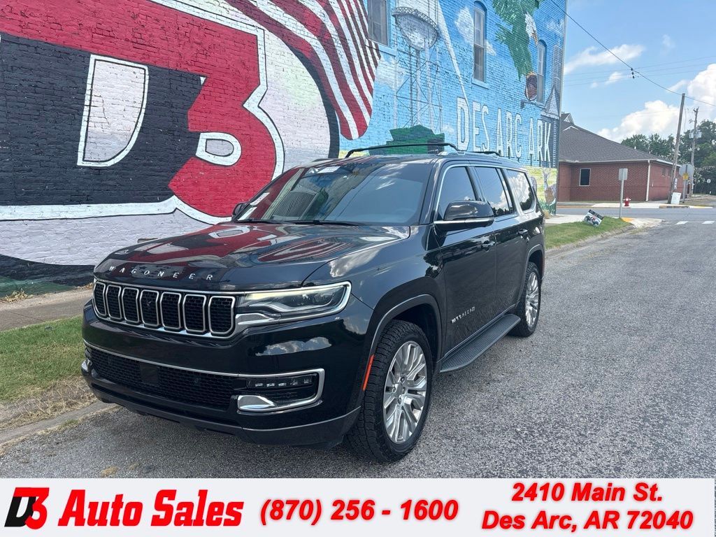 Diamond Black Crystal Pearlcoat 2022 Jeep Wagoneer SUV / Crossover 4X2 8-Speed Automatic