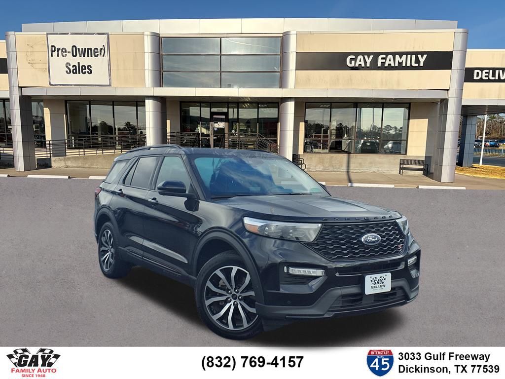 Black 2020 Ford Explorer ST AWD SUV / Crossover All-Wheel Drive Automatic