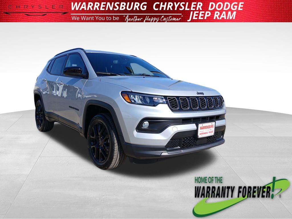 Silver Zynith Metallic Clearcoat 2026 Jeep Compass SUV / Crossover Four-Wheel Drive 8-Speed Automatic