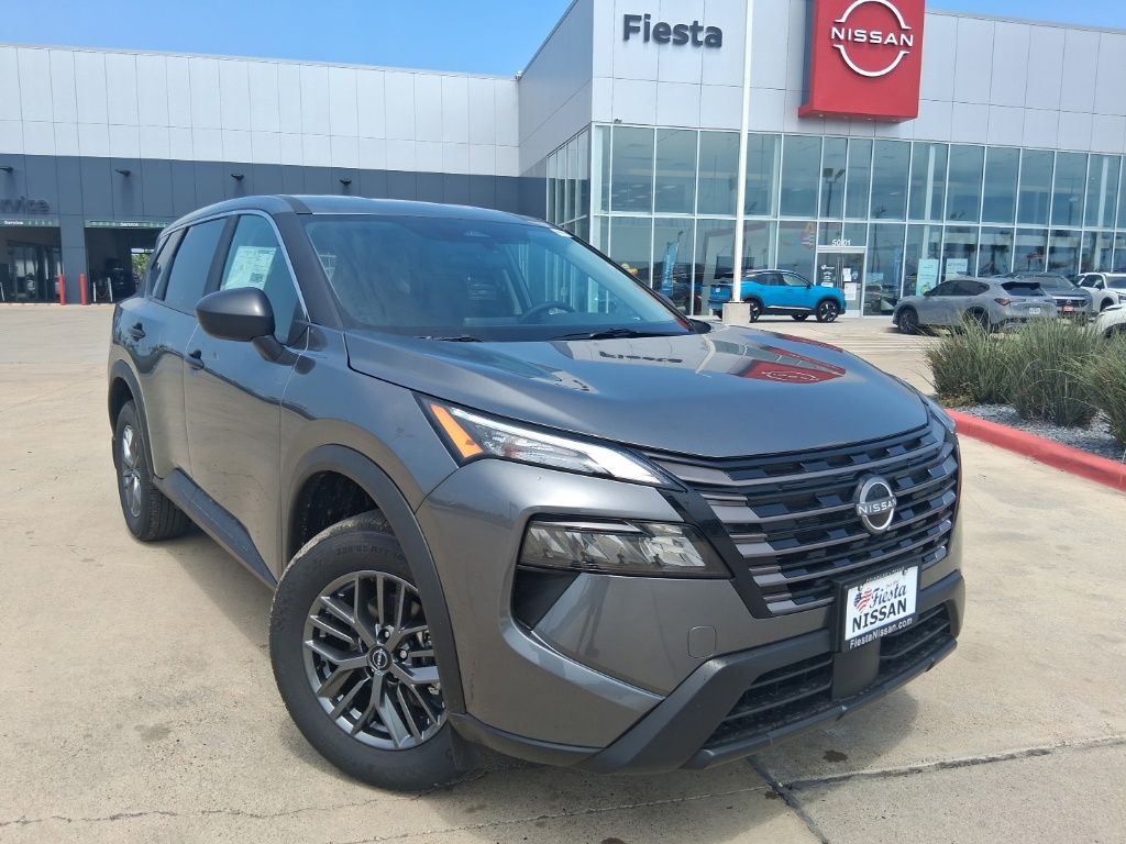 Gray (Gun Metallic) 2026 Nissan Rogue S FWD SUV / Crossover Front-Wheel Drive Continuously Variable Transmission