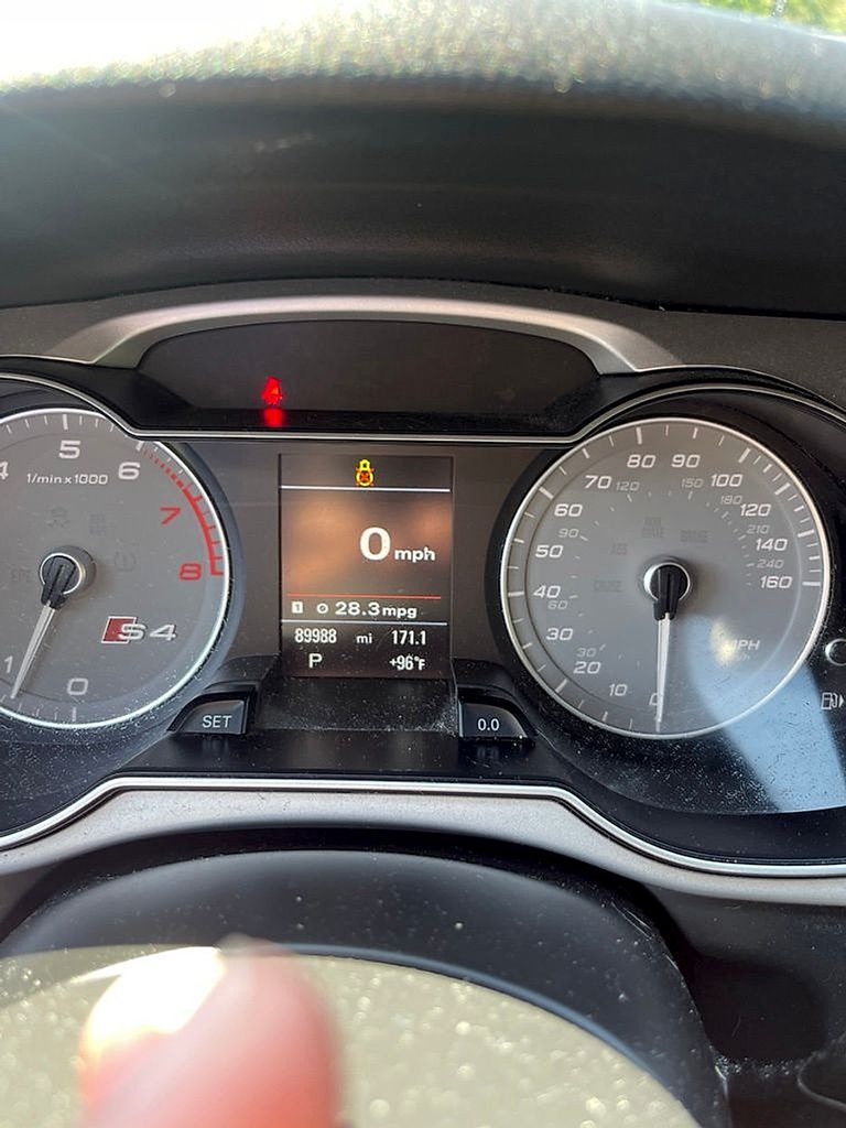 Black Metallic 2015 Audi S4 Sedan All-Wheel Drive 7-Speed Automatic