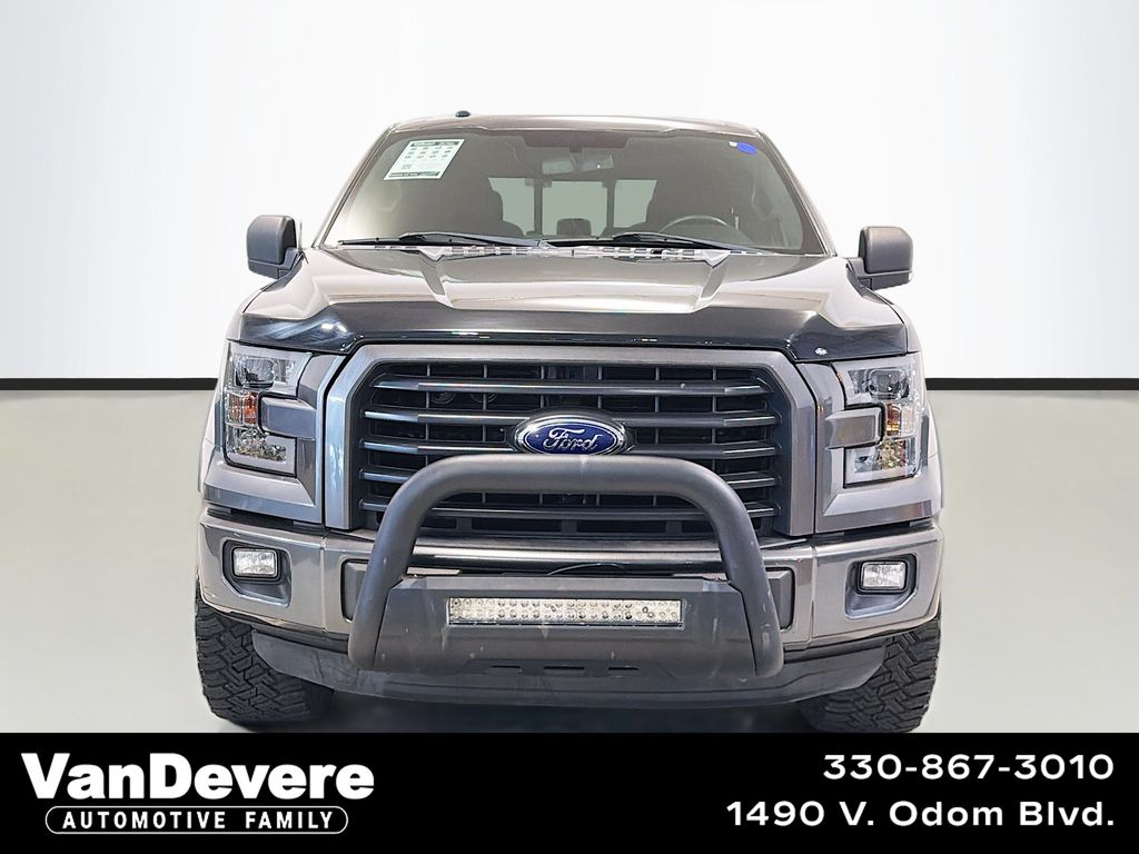 Gray (Magnetic Metallic) 2015 Ford F-150 Pickup Truck Four-Wheel Drive 6-Speed Automatic