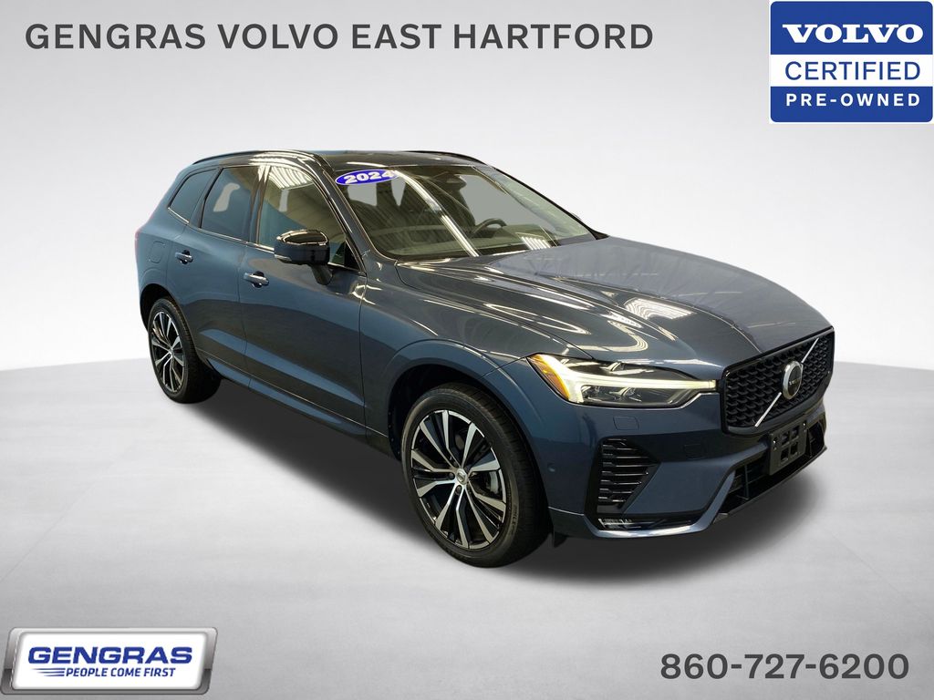Denim Blue Metallic 2024 Volvo XC60 SUV / Crossover All-Wheel Drive Automatic