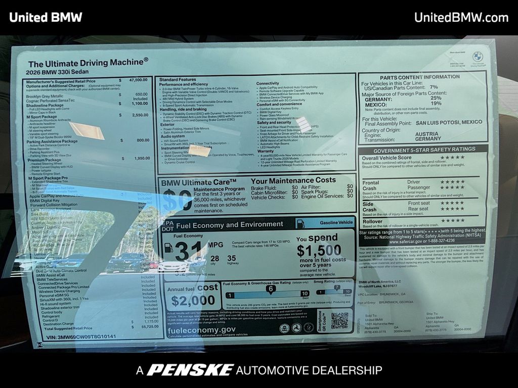 Thumbnail: 2026 BMW 3 Series - 15