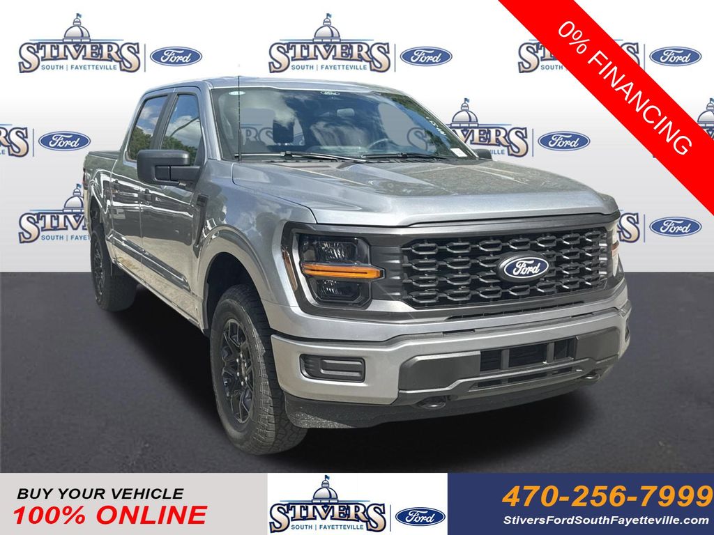 Silver Metallic 2026 Ford F-150 Pickup Truck Four-Wheel Drive Automatic