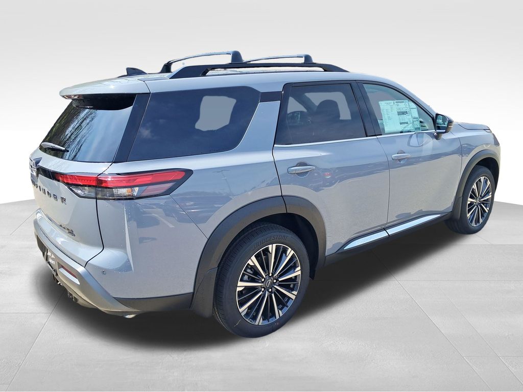 2026 Nissan Pathfinder Platinum Gray at John Sisson Motors