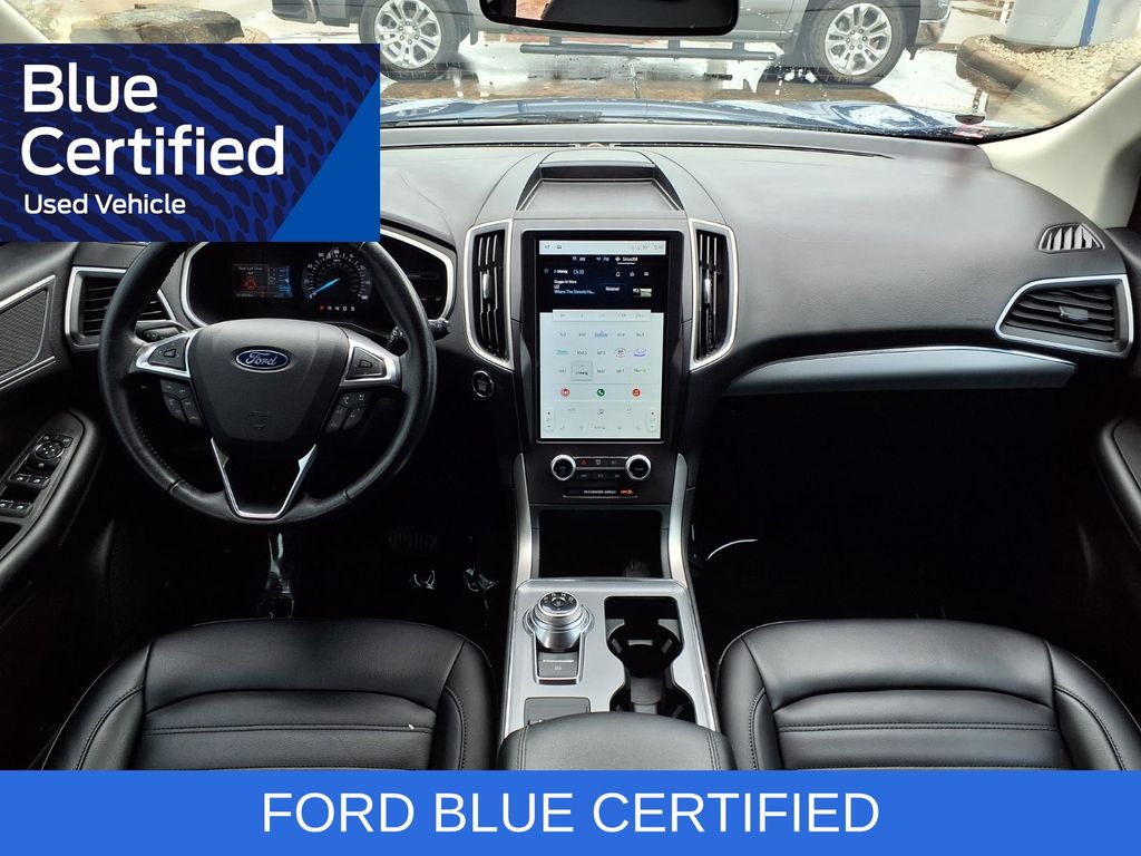2021 Ford Edge SEL Blue at Cook Ford