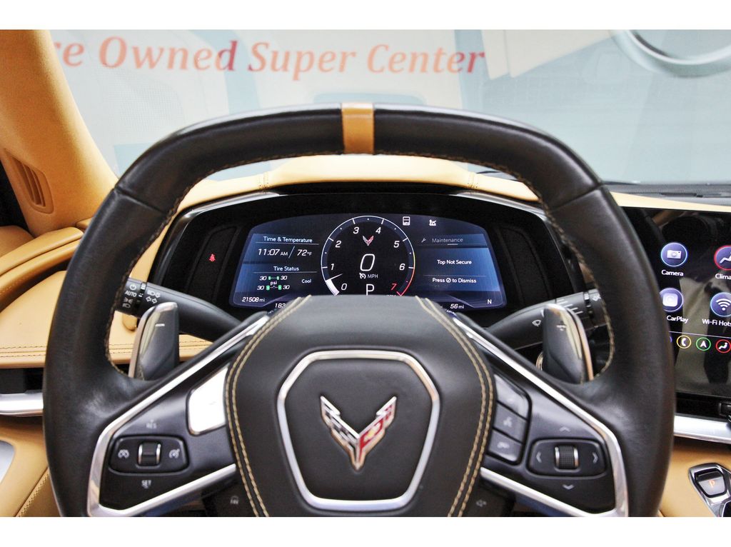 2021 Chevrolet Corvette Stingray White at Classic Chevrolet Galveston