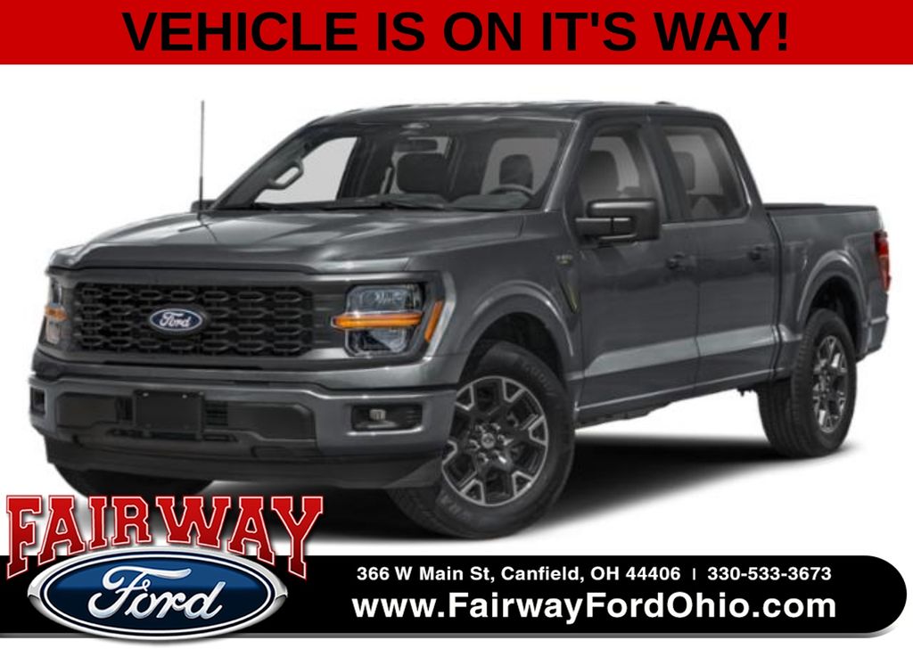 Carbonized Gray Metallic 2026 Ford F-150 STX SuperCrew 4WD Pickup Truck Four-Wheel Drive Automatic