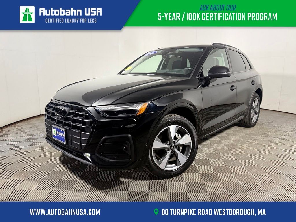 Brilliant Black 2025 Audi Q5 SUV / Crossover All-Wheel Drive 7-Speed Automatic