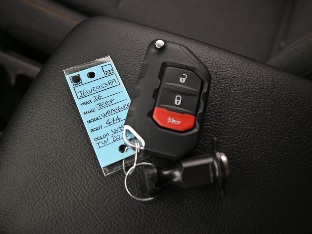 New 2026 Bright White Clearcoat Jeep Sport image 17