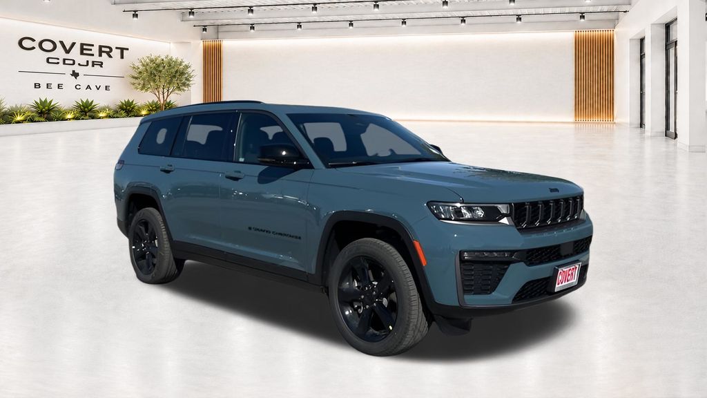Gray (Steel Blue) 2026 Jeep Grand Cherokee L SUV / Crossover Four-Wheel Drive 8-Speed Automatic