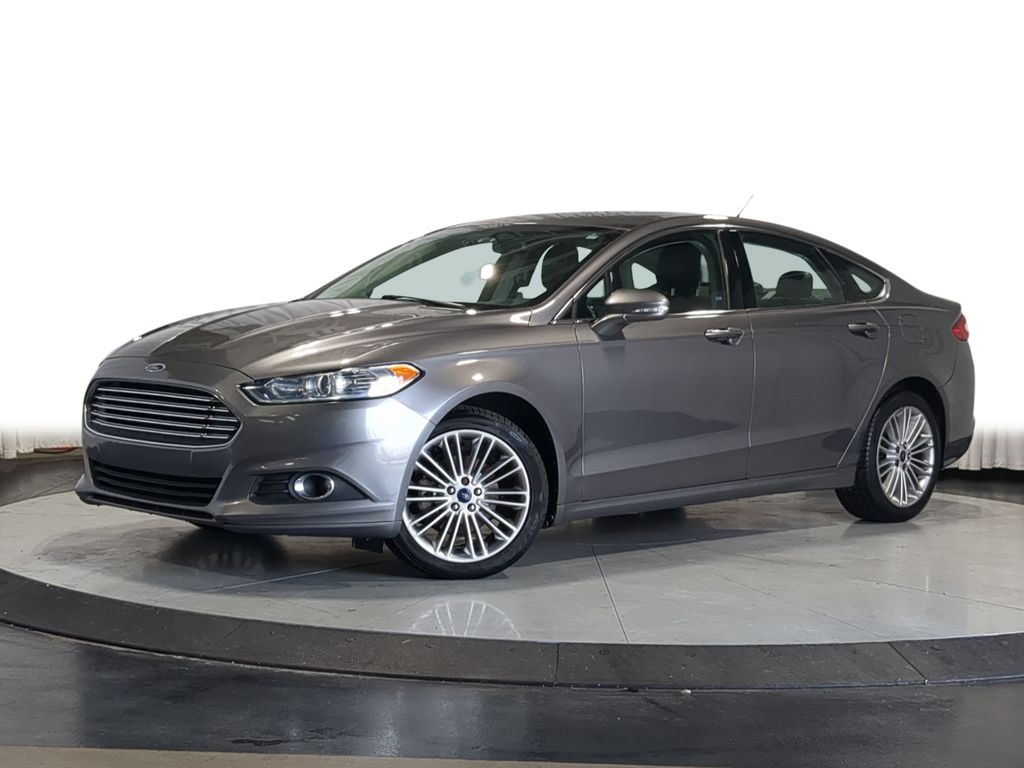 Sterling Gray Metallic 2014 Ford Fusion Sedan Front-Wheel Drive 6-Speed Automatic