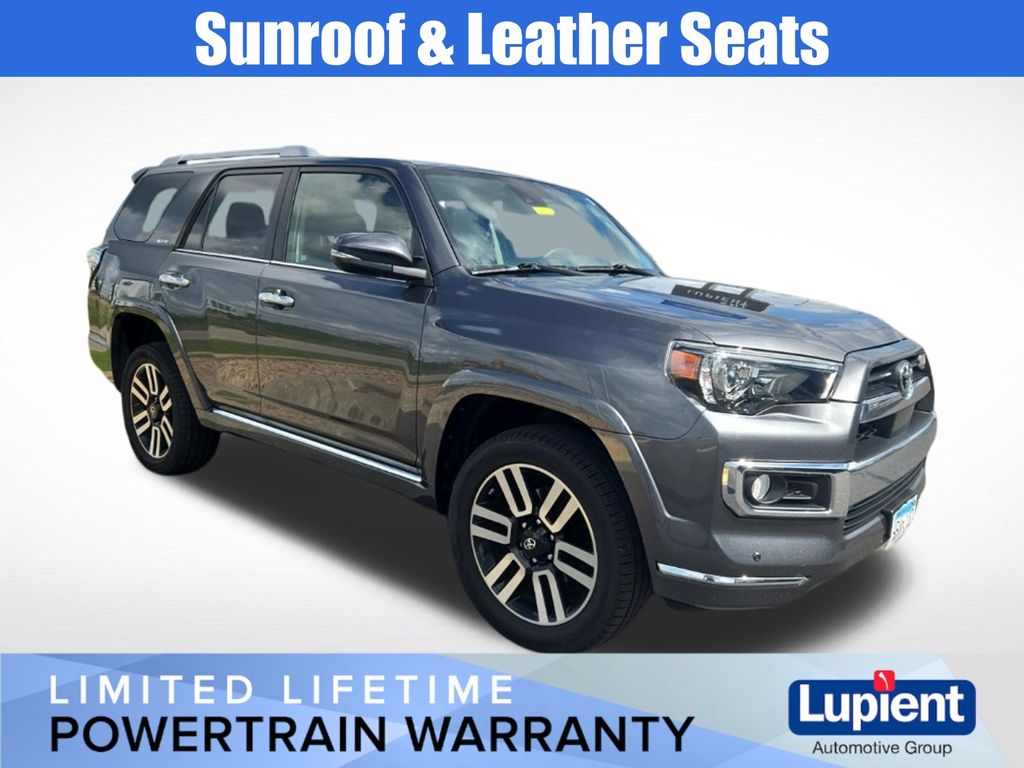 Magnetic Gray Metallic 2020 Toyota 4Runner Limited 4WD SUV / Crossover All-Wheel Drive 5-Speed Automatic Overdrive