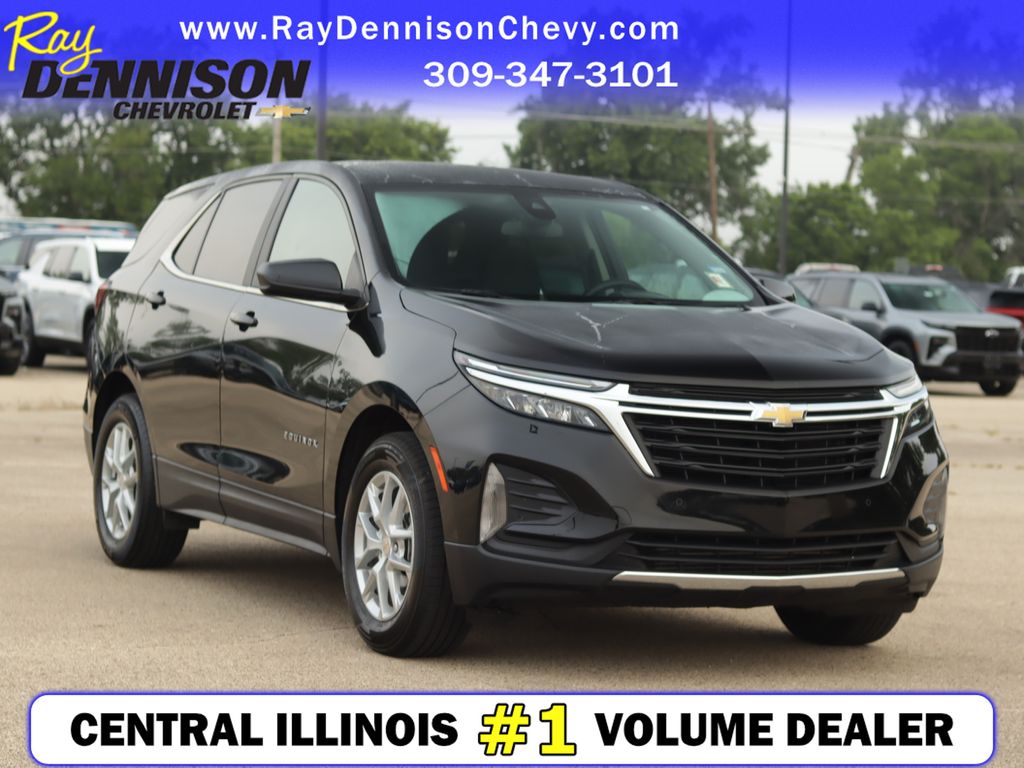 Black Metallic 2024 Chevrolet Equinox SUV / Crossover Front-Wheel Drive 6-Speed Automatic Overdrive