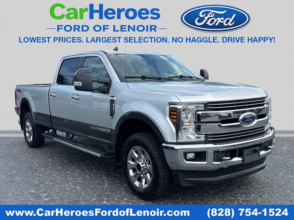 Ingot Silver Metallic 2019 Ford F-250 Super Duty Lariat Crew Cab 4WD Pickup Truck Four-Wheel Drive 6-Speed Automatic