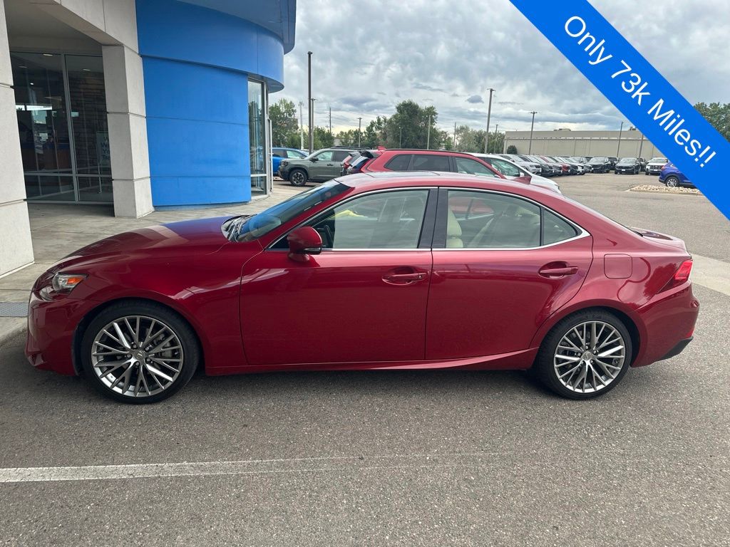 Matador Red Mica 2015 Lexus IS Sedan Rear-Wheel Drive 6-Speed Automatic